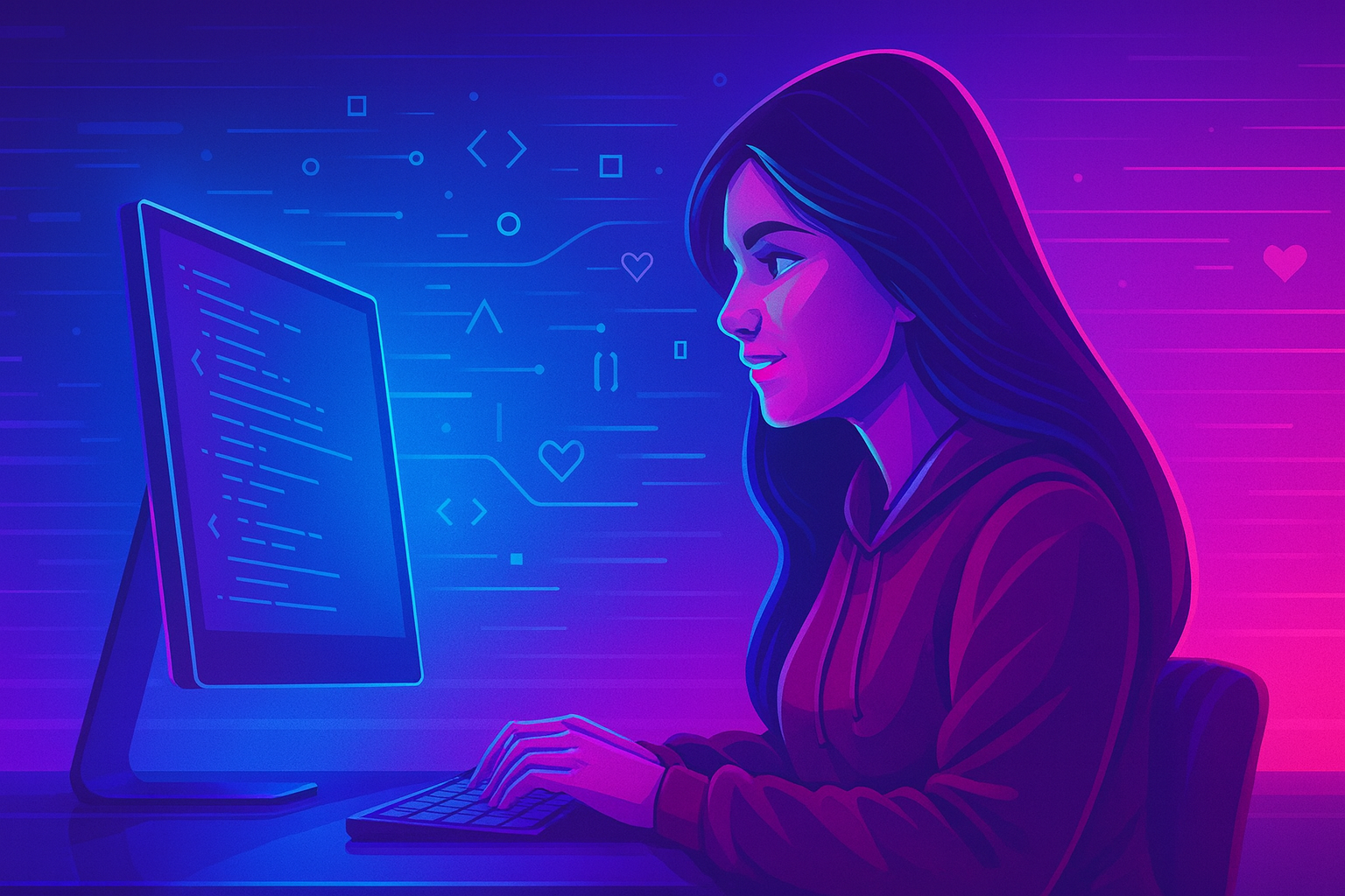 Persona usando computadora